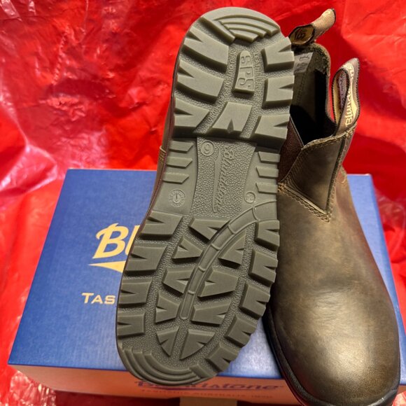 COPY BNIB Blundstone Work & Safety #180 Waxy Rustic Brown, AUS 6, Wmns 9 / Mns 7 - Picture 2 of 6
